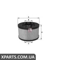 Фільтр масляний OPEL 18-25 96-03 Sofima S5017PE