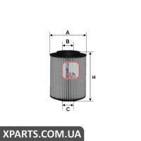 Фільтр масляний HYINDAI/KIA 20-22 06-10 Sofima S5075PE