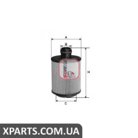 Фільтр масляний JEEP 30 13 Sofima S5112PE