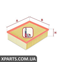 Фiльтр повiтряний AUDI/SEAT 18-30 01-10 Sofima S5302A