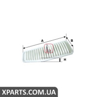 Фільтр повітряний TOYOTA 20-23 06 Sofima S5822A