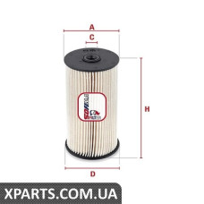 Фільтр паливний AUDI/VW/SKODA 20 05-13 Sofima S6007NE