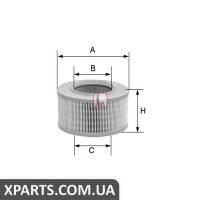 Фільтр повітряний OPEL 13-17 81-92 Sofima S6360A