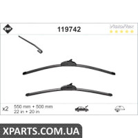 Щітка стек-ля 550+500 VisioFlex -Ford Mondeo, Renault Me SWF 119742