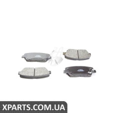 Колодки гальмівні задні дискові SORENTO 09-/SANTA FE 10- (R25008) TANGUN TANGUN R25008