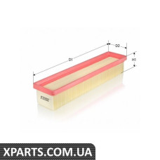 Фiльтр повiтряний Renault Laguna Megane 1.9TDI/CD Tecneco AR282PM