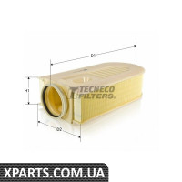 Фільтр повітря DB C250/E220/E250/X204 CDI 11/08 Tecneco AR35003