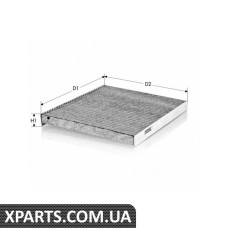 Фільтр салону кутовий Tecneco CK10657C