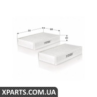 Фільтр салону BMW 7 F01/F02 08-/523i F10/F11/F1 Tecneco CK25332