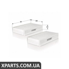 Фільтр салону BMW 7 F01/F02 08-/523i F10/F11/F1 Tecneco CK25332