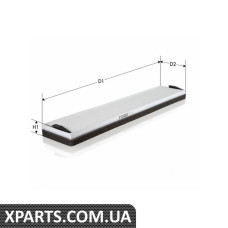 Фiльтр салона Audi 80/A411/00 VW Golf/Jetta 91-/P Tecneco CK5662