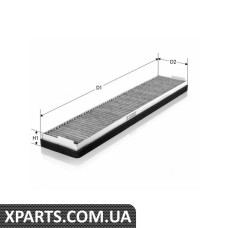 Фiльтр салона вугiльний Audi 80/A411/00 VW Golf/J Tecneco CK5662C