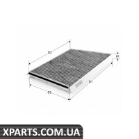 Фільтр салону кутовий C-Class W203 11/00- Tecneco CK9905C