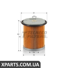 Фільтр паливний вставка PSA Jumpy/Expert/Scudo 1 Tecneco GS0449