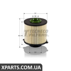 Фільтр паливний Tecneco GS09001E