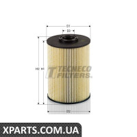 Фільтр паливний Citoren/Ford/Peugeot 2.0 HDi 09-/2 Tecneco GS0927E