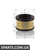 TECNECO CHRYSLER Фільтр палива Voyager 2.5CRD 01- Tecneco GS09803E