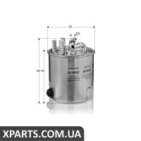Фільтр паливний для датчика води Tecneco GS105352