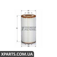 Фільтр масляних DB Sprinter/Vito CDI OM611/612/64 Tecneco OL02081E