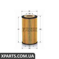 Фільтр масляний Opel Astra/OmegaB/Vectra C 2.0/2.2 Tecneco OL0215E