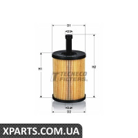Фільтр масляний Audi/VW 1.9/2.0TDI/Skoda 1.4/1.9/2 Tecneco OL0259E