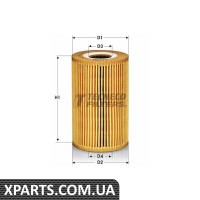 Фільтр масляний VAG 1.8/2.0 Fsi 12- Tecneco OL06002E
