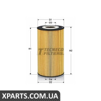 Фільтр масляний DB 202/210 20-30 95- Tecneco OL0613E