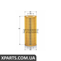 TECNECO VW Фільтр масляний вставка 20FSI AUDI A3 03-Golf V Passat SEAT 04- VOLVO 24/25 S40/60/80 V50/70 XC 01- Tecneco OL09496E