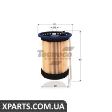 Фільтр паливний для корпусів з датчиком води VAG Tecneco GS2087E