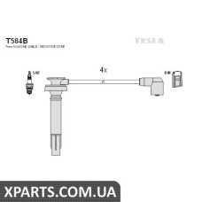 Комплект высоковольтных проводов TESLA T584B