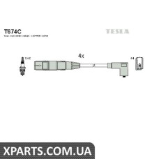 Комплект кабелiв запалювання TESLA T674C