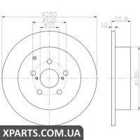 Томрозний диск Textar 92135703