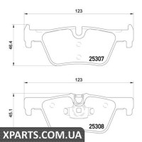Колодки гальмові дискові Textar 2530701