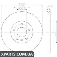 Томрозний диск Textar 92205605