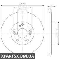 Томрозний диск Textar 92144403