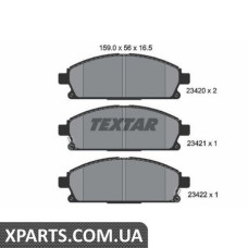 Тормозные колодки дисковые Textar 2342001