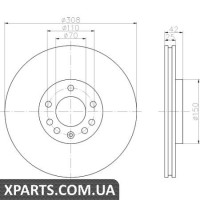 Томрозний диск Textar 92110903