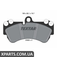 Тормозные колодки дисковые Textar 2369202