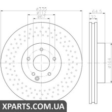 Томрозной диск Textar 92171905