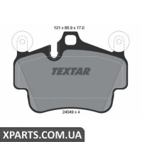 Колодки гальмові дискові Textar 2404901