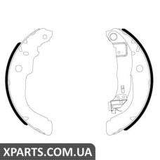 Колодки гальмові барабанні Textar 91084300
