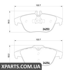 Тормозные колодки дисковые Textar 2425301