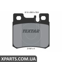 Колодки гальмові дискові Textar 2119701
