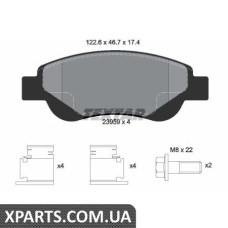 Тормозные колодки дисковые Textar 2395901