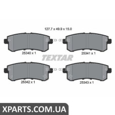 Тормозные колодки дисковые Textar 2534001