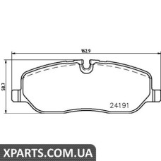 Тормозные колодки дисковые Textar 2419101