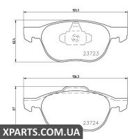 Колодки гальмові дискові Textar 2372301