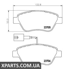 Тормозные колодки дисковые Textar 2370601