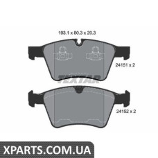 Тормозные колодки дисковые Textar 2415101