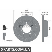 Томрозний диск Textar 92165303